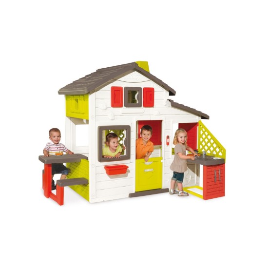Smoby vaikiškas žaidimų namelis Friends House